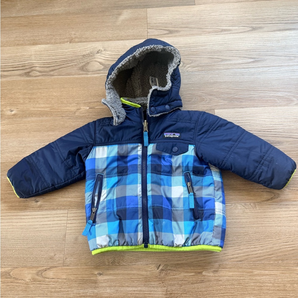 Patagonia reversible tribbles 3 in 1 hoodie jacket